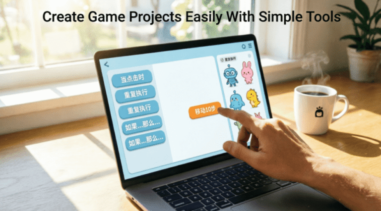 Create Game Projects Easily With Simple Tools