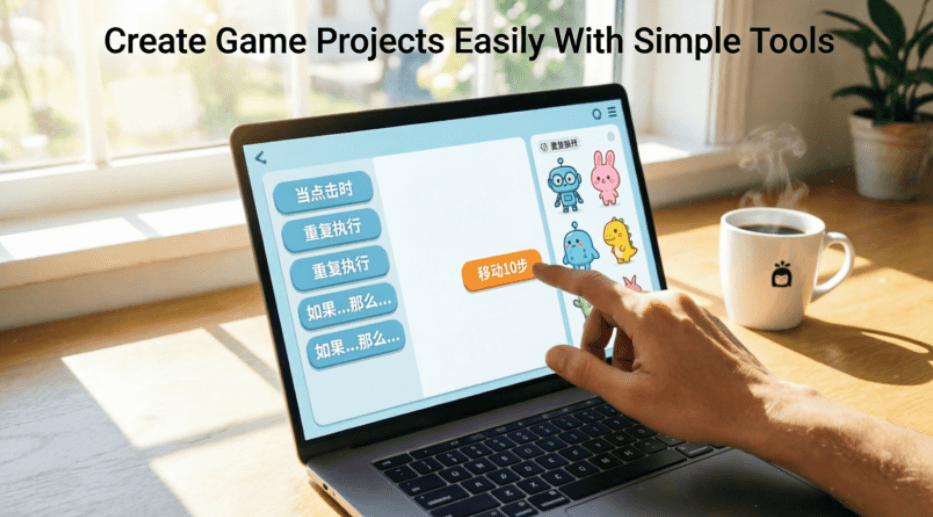 Create Game Projects Easily With Simple Tools